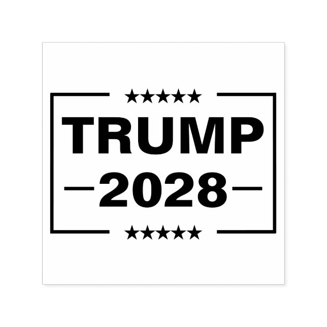 Donald Trump 2028 President Self-inking Stamp (Design)
