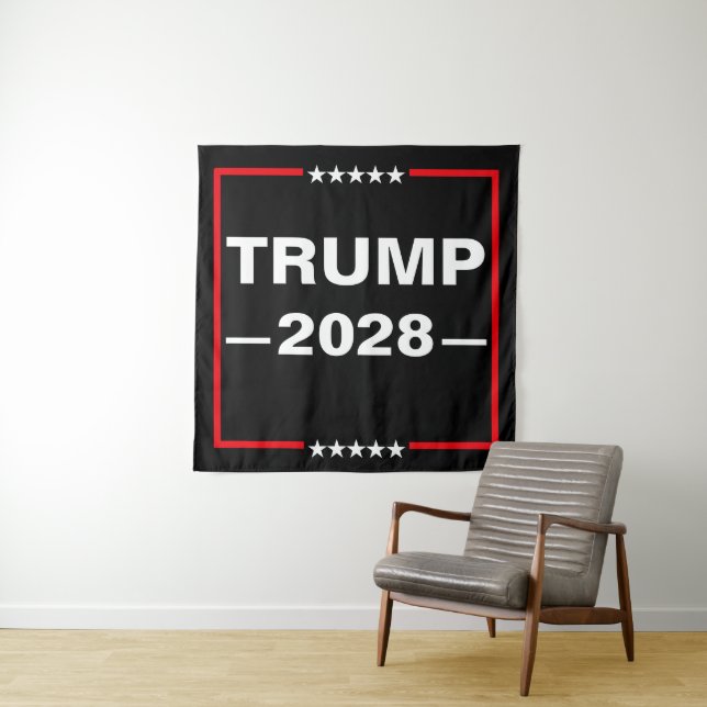 Donald Trump 2028 President Tapestry (In Situ)
