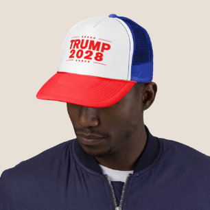 Donald Trump 2028 Trucker Hat