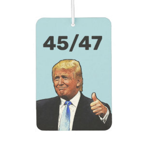 DONALD TRUMP 45/47 AIR FRESHENER