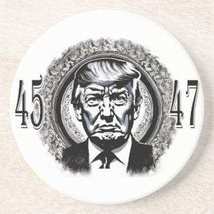 Donald Trump 45/47 Coaster