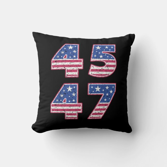 Donald Trump 45-47 Cushion (Front)