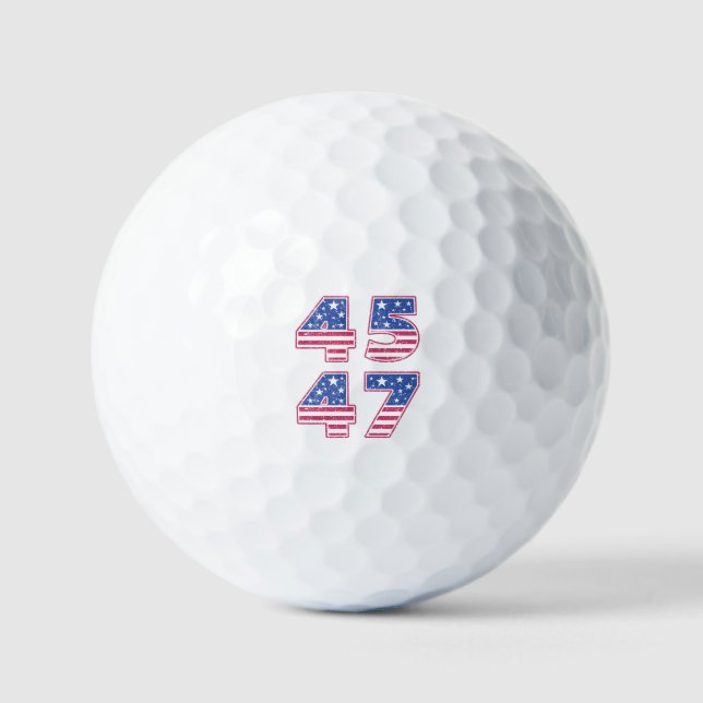 Donald Trump 45-47 Golf Balls (Front)