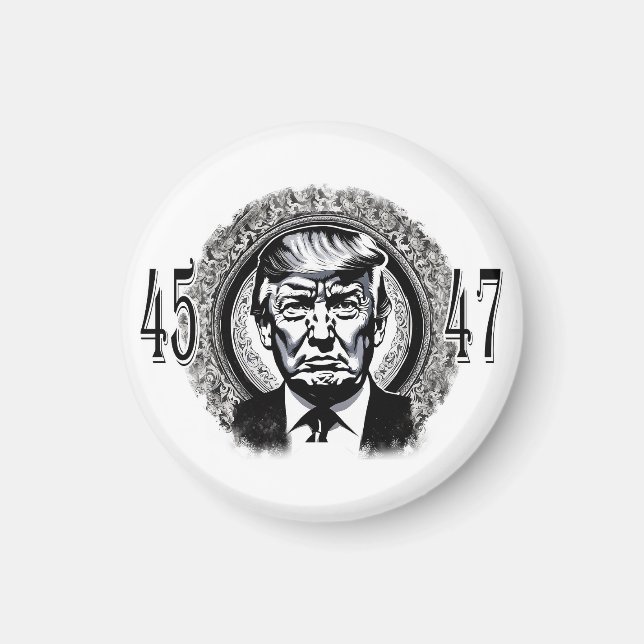 Donald Trump 45/47 Magnet (Front)