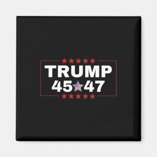 Donald Trump 45 47th Us President Tee Mega Won Ele Magnet