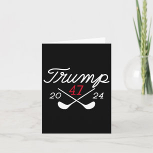 Donald Trump 47 2024 Card