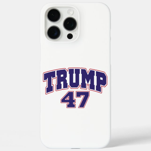 Donald Trump 47 Case-Mate iPhone Case (Back)