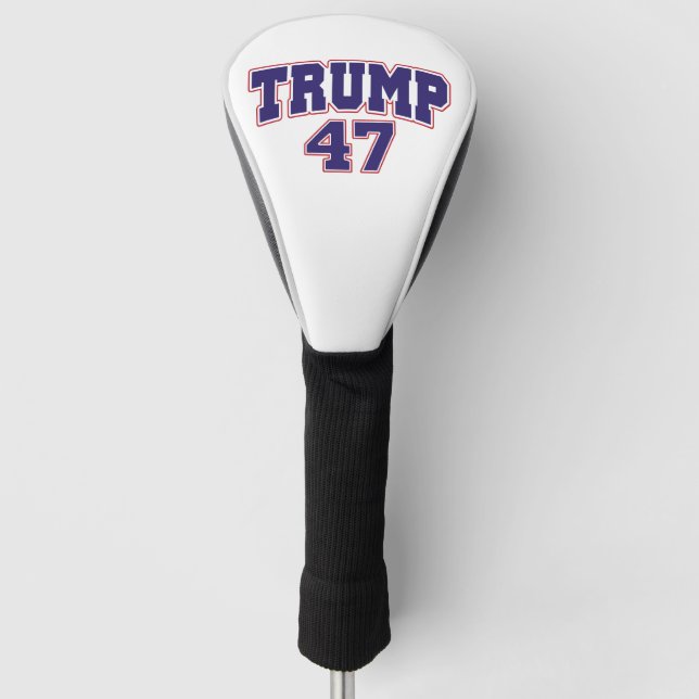 Donald Trump 47 Golf Head Cover (Front)