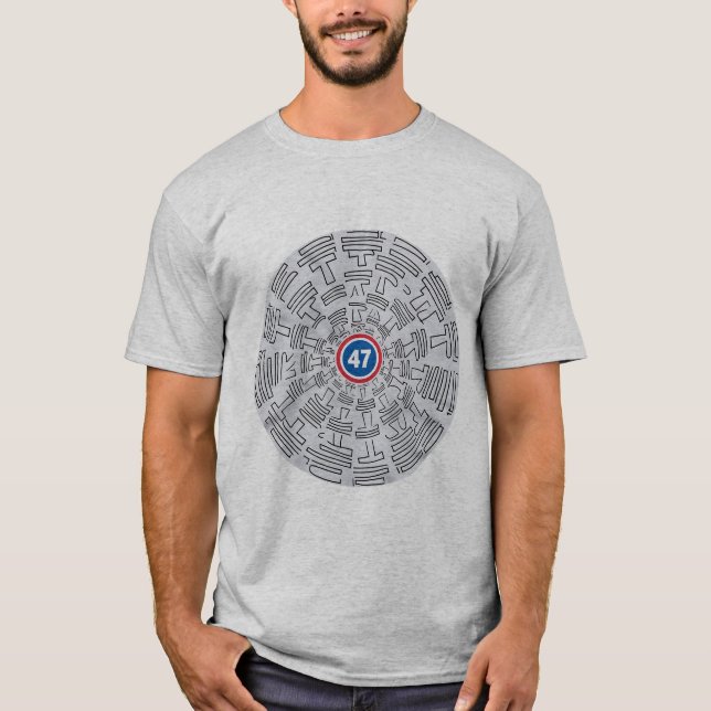 Donald Trump '47' T-Shirt (Front)