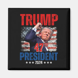 Donald Trump 47th President 2024 Trump Inauguratio Magnet