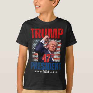 Donald Trump 47th President 2024 Trump Inauguratio T-Shirt