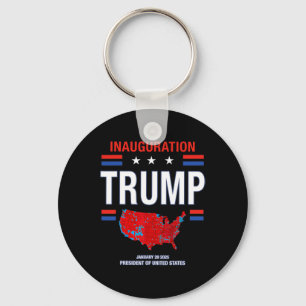Donald Trump 47th President 2025 Inauguration Usa Key Ring