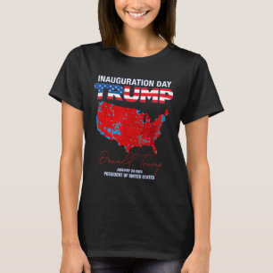 Donald Trump 47th President 2025 Inauguration Usa  T-Shirt