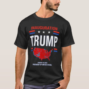 Donald Trump 47th President 2025 Inauguration Usa  T-Shirt