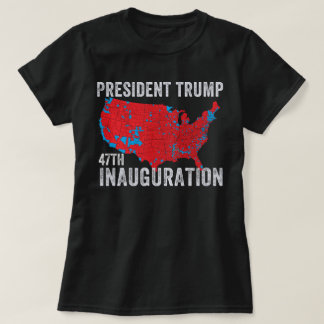 Donald Trump 47th President 2025 Inauguration USA T-Shirt