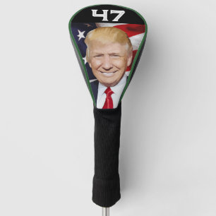 DONALD TRUMP 47TH PRESIDENT GOLF HEAD COVER