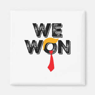 Donald Trump 47th President Jd Vance We Won Get Ov Magnet