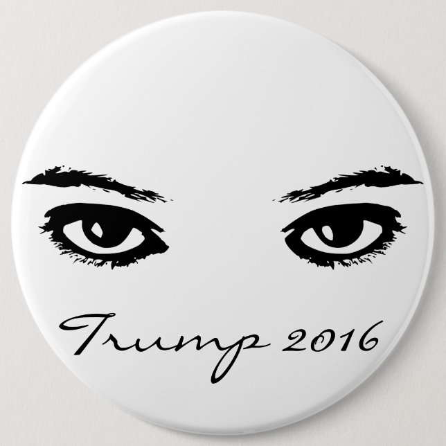 Donald Trump 6 Cm Round Badge (Front)