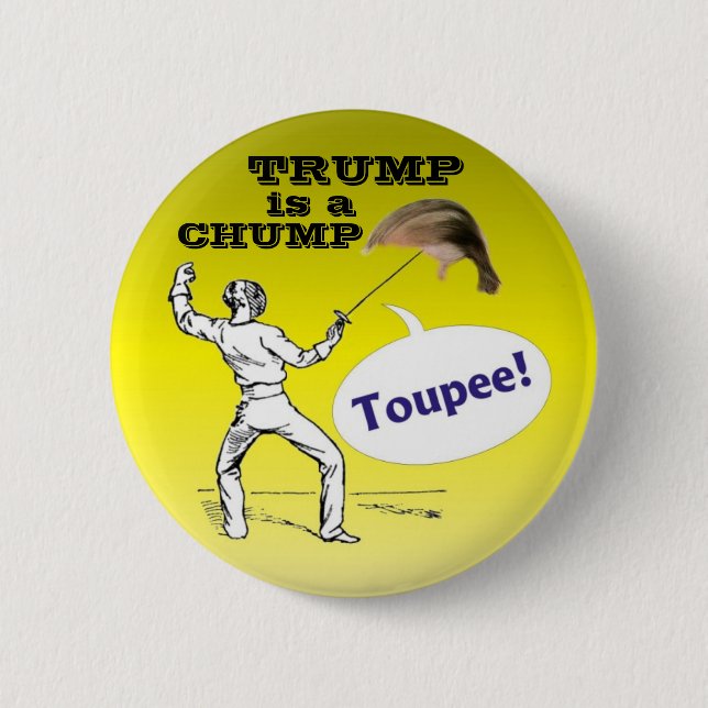 Donald Trump 6 Cm Round Badge (Front)
