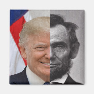 Donald Trump Abraham Lincoln Magnet