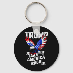 Donald Trump America Political Justice Election Re Key Ring