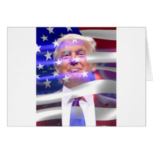 donald trump american flag