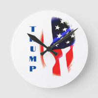 Donald Trump American Flag Pop Art