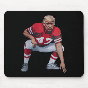 Donald Trump American Football President 2025 Elec Mouse Pad