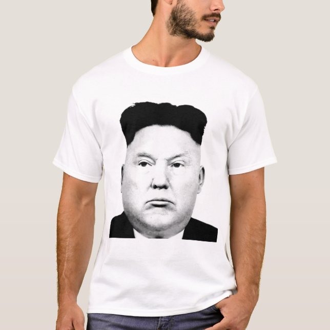Donald Trump and Kim Jong Un T-Shirt (Front)