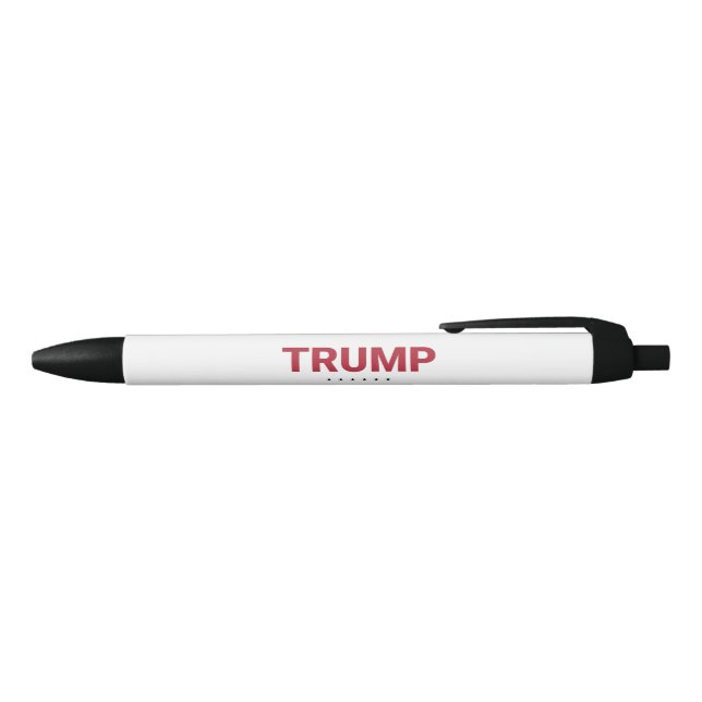 Donald Trump and Mike Pence (2020 US Election) Black Ink Pen (Top)