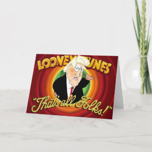 Donald Trump, Anti Trump Funny Cartoon Humor Card
