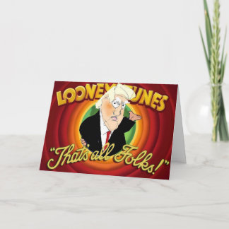 Donald Trump, Anti Trump Funny Cartoon Humor Card