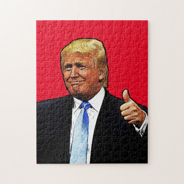 DONALD TRUMP ART JIGSAW PUZZLES (Vertical)
