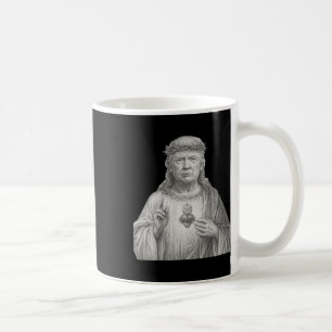 Donald Trump As Jesus - Faith And Patriotism For C Coffee Mug