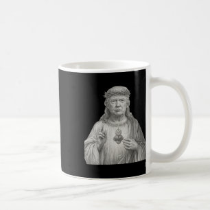 Donald Trump As Jesus - Faith And Patriotism For C Coffee Mug