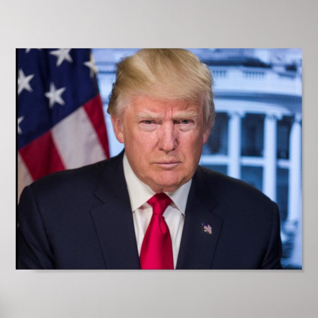 Donald Trump as President Poster (Front)