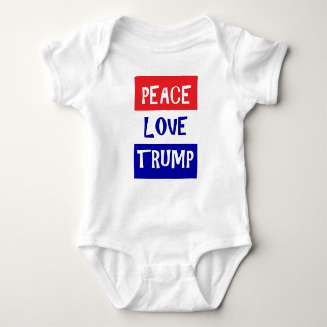 Donald Trump baby and childrens clothes Bodysuit (Front)