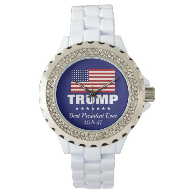 DONALD TRUMP BEST PRESIDENT EVER WATCH (Front)