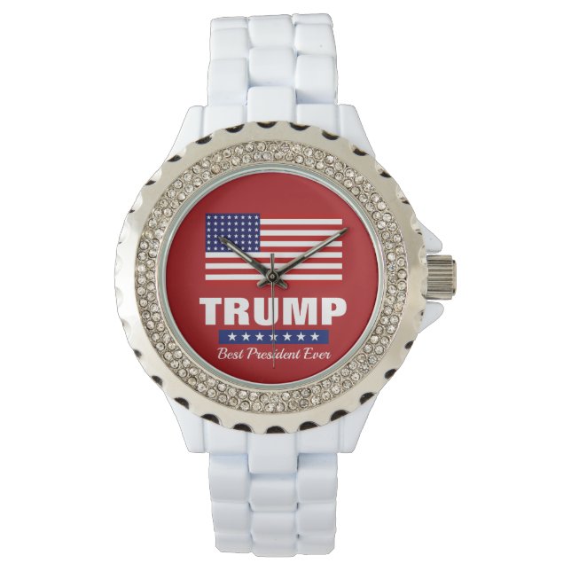 DONALD TRUMP BEST PRESIDENT EVER WATCH (Front)