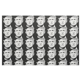 DONALD TRUMP BLOCK DESIGN FABRIC