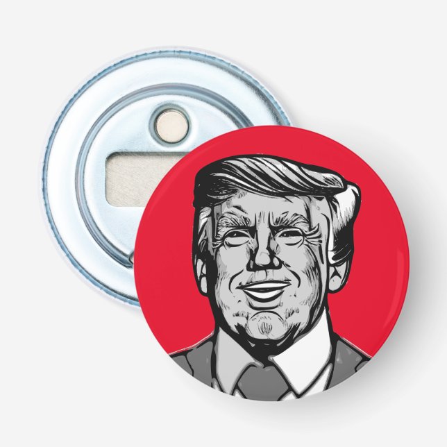 DONALD TRUMP  BOTTLE OPENER (Front)