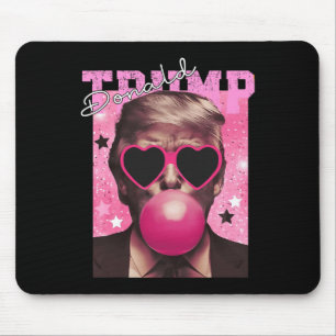 Donald Trump Bubble Gum Pink Sungles  Mouse Pad