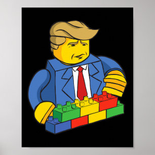 Donald Trump - Build Wall Poster