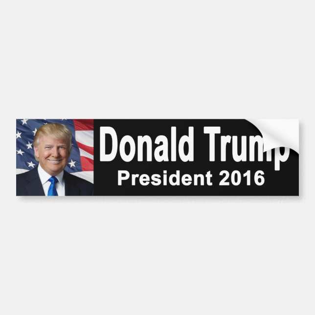 Donald Trump Bumper Sticker (Front)