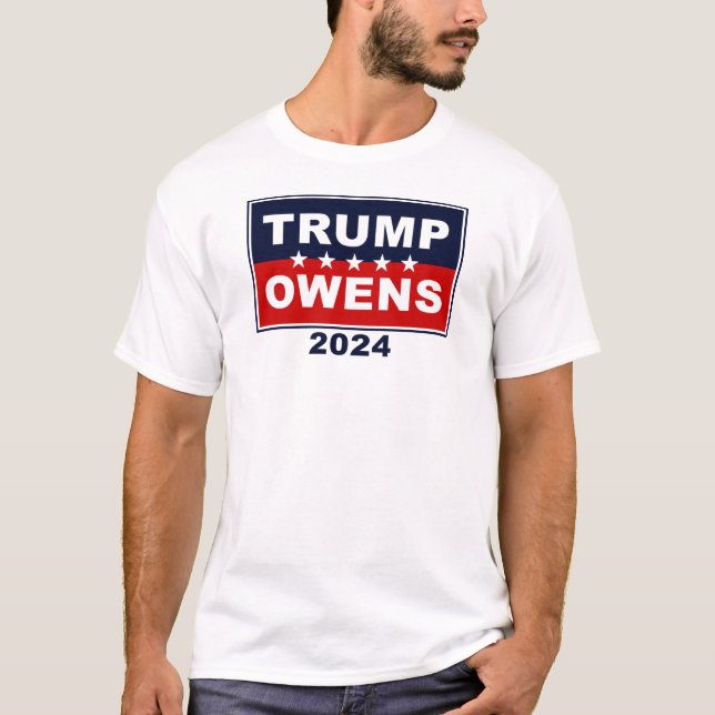 Donald Trump & Candace Owens 2024 USA Presidential T-Shirt (Front)