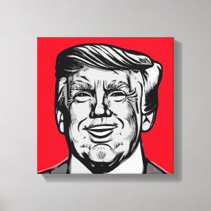 DONALD TRUMP CANVAS PRINT