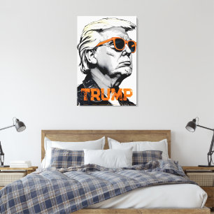 Donald Trump Canvas Print
