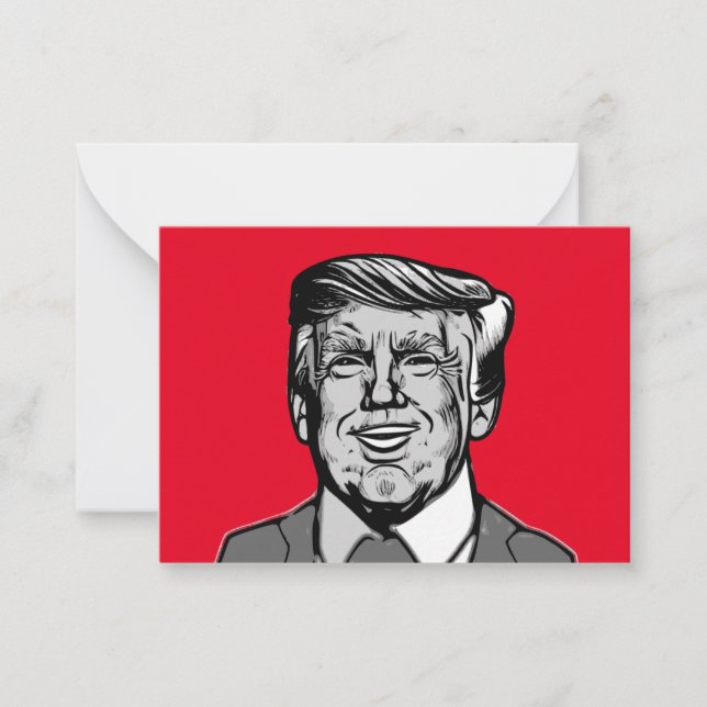 DONALD TRUMP  CARD (Front)