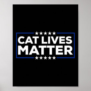 Donald Trump Cats Funny Political Meme 2024  Poster