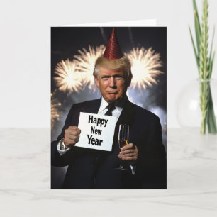 Donald Trump Celebrates New Year’s in Style Invitation